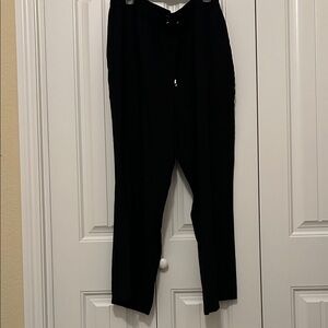 Croft & Barrow Classic Black Wide-Leg Pants